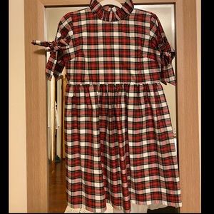 Elizabeth Wilson Christmas Plaid dress